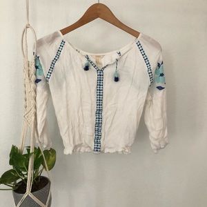 Girls BoHo top